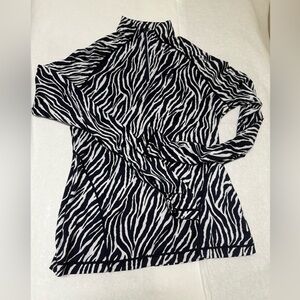 🔳⛳️G/FORE Black and White Zebra Pullover 🔳
